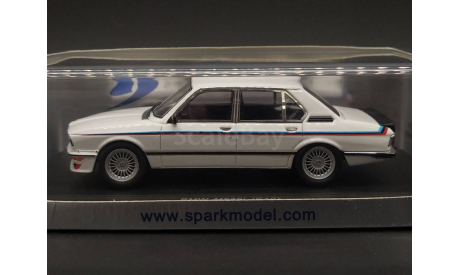 1/43 BMW M535i (E12) 1980 White - Spark, масштабная модель, 1:43