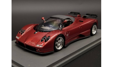 1/43 Pagani Zonda C12 S Spyder Dark Metallic Red - Spark, масштабная модель, scale43