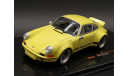 1/43 Porsche 911 (930) RWB Backdate Yellow - IXO, масштабная модель, IXO Road (серии MOC, CLC), 1:43