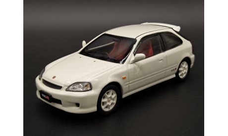 1/43 Honda Civic Type R EK9 White - Ebbro, масштабная модель, scale43