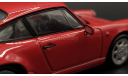 1/43 Porsche 911 Сarrera 4 (964) 1991 Red- Atlas, масштабная модель, scale43