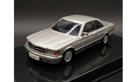 1/43 Mercedes-benz 560 SEC W126 C126 Silver - AutoArt, масштабная модель, scale43