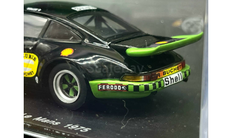 1/43 Porsche 911 type 930 Carrera RS N78 Le Mans 1975 - Spark, масштабная модель, scale43