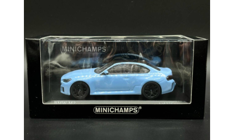 1/43 BMW M2 G87 2023 - Minichamps, масштабная модель, scale43