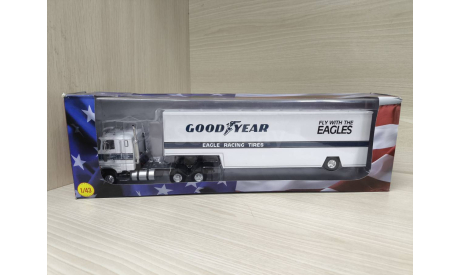 Ford LTL 9000 Good Year, масштабная модель, Altaya из жуpнaльной серии Саmiones Аmеriсаnоs Trucke, scale43