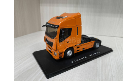 IVECO STRALIS AI WAY orange 2012, масштабная модель, Eligor, scale43