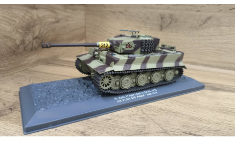 Pz.Kpfw.VI Tiger I Ausf. E (Sd.Kfz.181) sch. Pz.Abt 505., масштабные модели бронетехники, Altaya, scale43