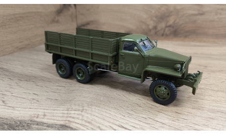 Studebaker US6 U4 бортовой хаки, масштабная модель, Автоистория (АИСТ), scale43