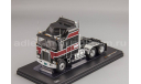 Kenworth K100 Aerodyne - 1976 черный с красным, масштабная модель, IXO, scale0