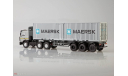 МАЗ-6422 с полуприцепом-контейнеровозом МАЗ-938920, Maersk, масштабная модель, Start Scale Models, scale43