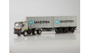 МАЗ-6422 с полуприцепом-контейнеровозом МАЗ-938920, Maersk, масштабная модель, Start Scale Models, scale43