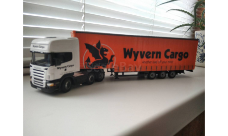 Scania 6х2 Wyvern Cargo   CARARAMA 1/50, масштабная модель, scale50