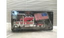 Peterbilt 379 Extended Sleeper Cab with American Flagс  1997, масштабная модель, Iconic Replicas, scale43