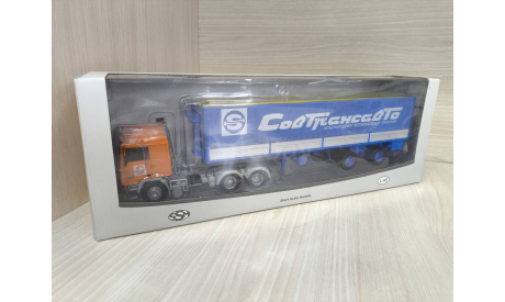 Volvo F12 с полуприцепом Fruehauf Savoyarde, масштабная модель, SSM, scale43