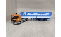 Volvo F12 с полуприцепом Fruehauf Savoyarde Совтрансавто, масштабная модель, SSM, 1:43, 1/43