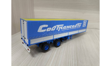 Volvo F12 с полуприцепом Fruehauf Savoyarde, масштабная модель, SSM, scale43
