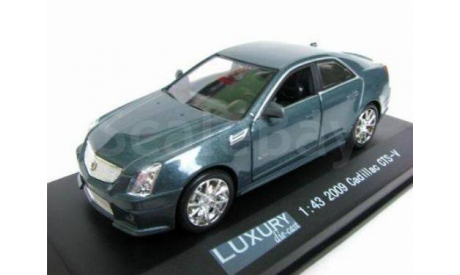 Cadillac CTS-V grey 2009, масштабная модель, Luxury Diecast (USA), 1:43, 1/43