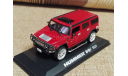 Hummer H2 2005 red Norev 1/43, масштабная модель, scale43