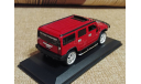 Hummer H2 2005 red Norev 1/43, масштабная модель, scale43