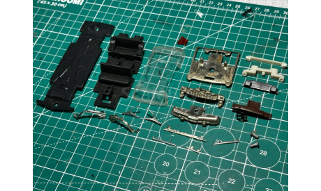 Детали ГАЗ-13 Чайка СССР 1/43, запчасти для масштабных моделей, Агат/Моссар/Тантал, scale43