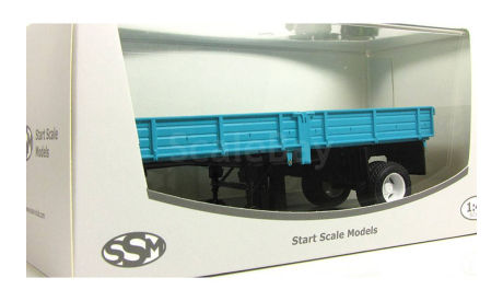 SSM Полуприцеп ОДАЗ-885 бирюзовый, с рубля, масштабная модель, Start Scale Models (SSM), scale43