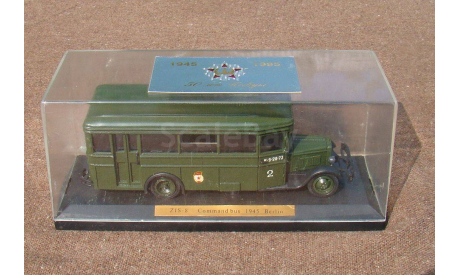 1/43 Автобус ЗИС - 8 ’Штабной’ металл пр-во Миниклассик 1995г., масштабная модель, Miniclassic, 1:43