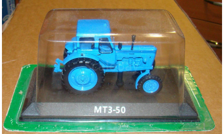 Трактор МТЗ-50 1/43 №1 HACHETTE, масштабная модель трактора, scale43