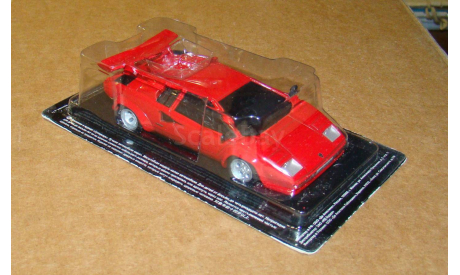 Модель 1/43 Lamborghini Countach 1975 IXO Суперкары №1, масштабная модель, Автолегенды СССР журнал от DeAgostini, scale43