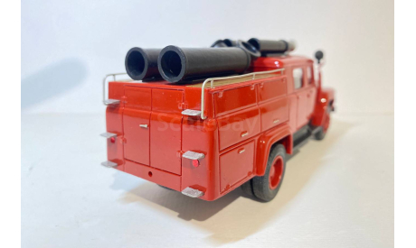 Автомобиль ГДЗС на базе АН-30(130)-64А пр-ва KV, масштабная модель, ЗИЛ, scale43