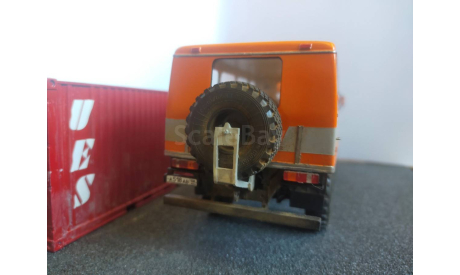 Вахта НЕФАЗ-42111-10-11(КамАЗ 4326-15), масштабная модель, scale43