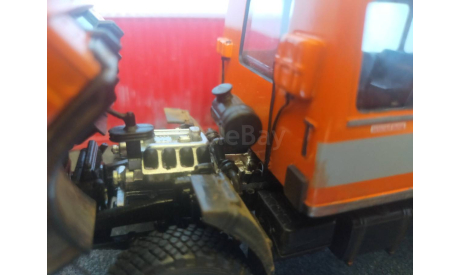 Вахта НЕФАЗ-42111-10-11(КамАЗ 4326-15), масштабная модель, scale43