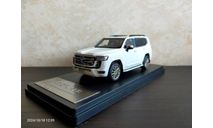 Toyota LAND CRUISER 300 ZX 2021, масштабная модель, scale43