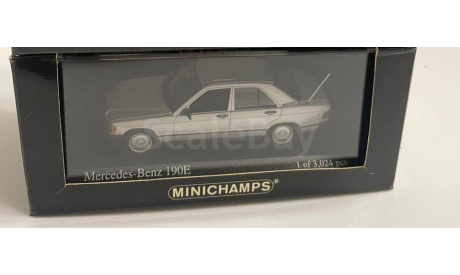 Mercedes-Benz 190E (W201), масштабная модель, Minichamps, scale43