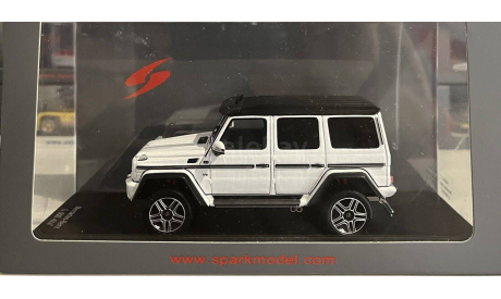 Mercedes-Benz AMG Class G G500 4X4, масштабная модель, Spark, 1:43, 1/43