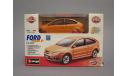 Ford Focus ST Сборная модель Bburago, сборная модель автомобиля, 1:43, 1/43
