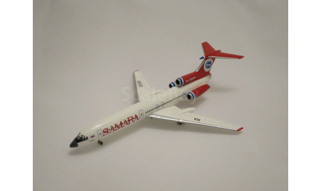 Модель самолета Ту-154 Самара, масштабные модели авиации, Herpa, Туполев