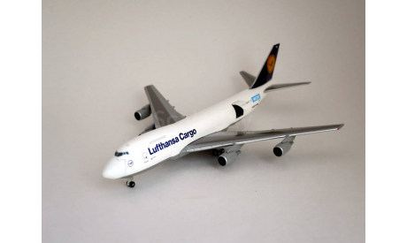 Lufthansa Cargo Boeing 747-200 F Herpa 1:500, масштабные модели авиации