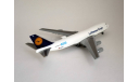 Lufthansa Cargo Boeing 747-200 F Herpa 1:500, масштабные модели авиации