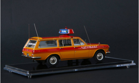 ГАЗ-24-02 ʹʹВолгаʹʹ ʹʹЭскортʹʹ Сочи (Адлер) 1978 г. ICV, масштабная модель, 1:43, 1/43