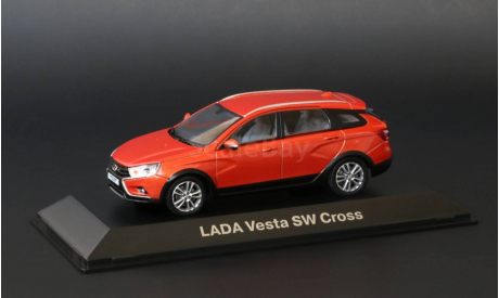 Lada Vesta SW Cross дилерская Лада-Имидж, масштабная модель, ВАЗ, LADA Image, 1:43, 1/43