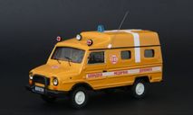 ЛуАЗ-13021-08 скорая помощь 1999 г. Die-cast по-домашнему, масштабная модель, 1:43, 1/43