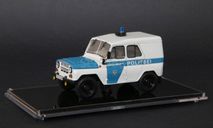 УАЗ-31512 Полиция Эстонии 1991 г. ICV, масштабная модель, 1:43, 1/43