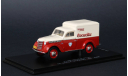 Москвич-400-420К фургон ʹʹСосискиʹʹ 1951 г. DiP, масштабная модель, DiP Models, scale43