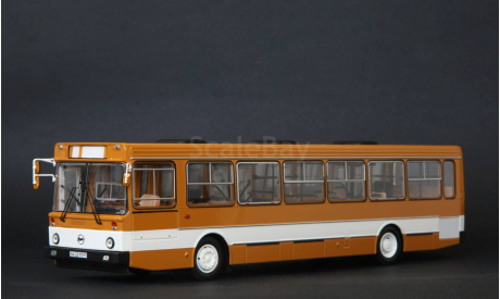 ЛиАЗ-5256 (турмалин) 1989 г. Demprice, масштабная модель, 1:43, 1/43