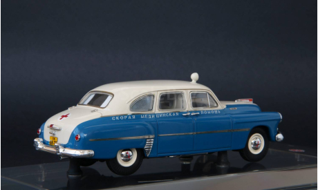ГAЗ-12Б / ЗИМ Скорая медицинская помощь г. Ленинград 1956 г. DiP, масштабная модель, ГАЗ, DiP Models, 1:43, 1/43
