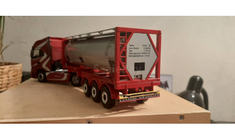 IVECO eligor,прицеп NZG, масштабная модель, 1:43, 1/43