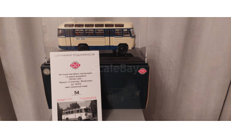 Модель ПАЗ 652 ’СТАЛИНГРАД-МИХАЙЛОВКА’, масштабная модель, DiP Models, scale43