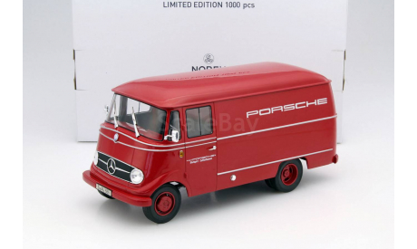 Mercedes-Benz L319 Porsche service Norev 183416, масштабная модель, scale18