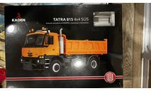 TATRA 815 4х4 SUS, сборная модель автомобиля, Kaden, scale43