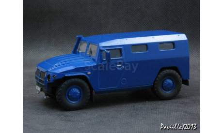 ГАЗ 2330 ТИГР гражданский бронированный 4x4 1-43 DeA conversion, масштабная модель, 1:43, 1/43